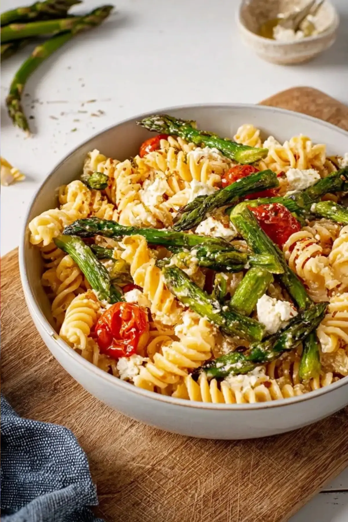 Feta Spargel Pasta
