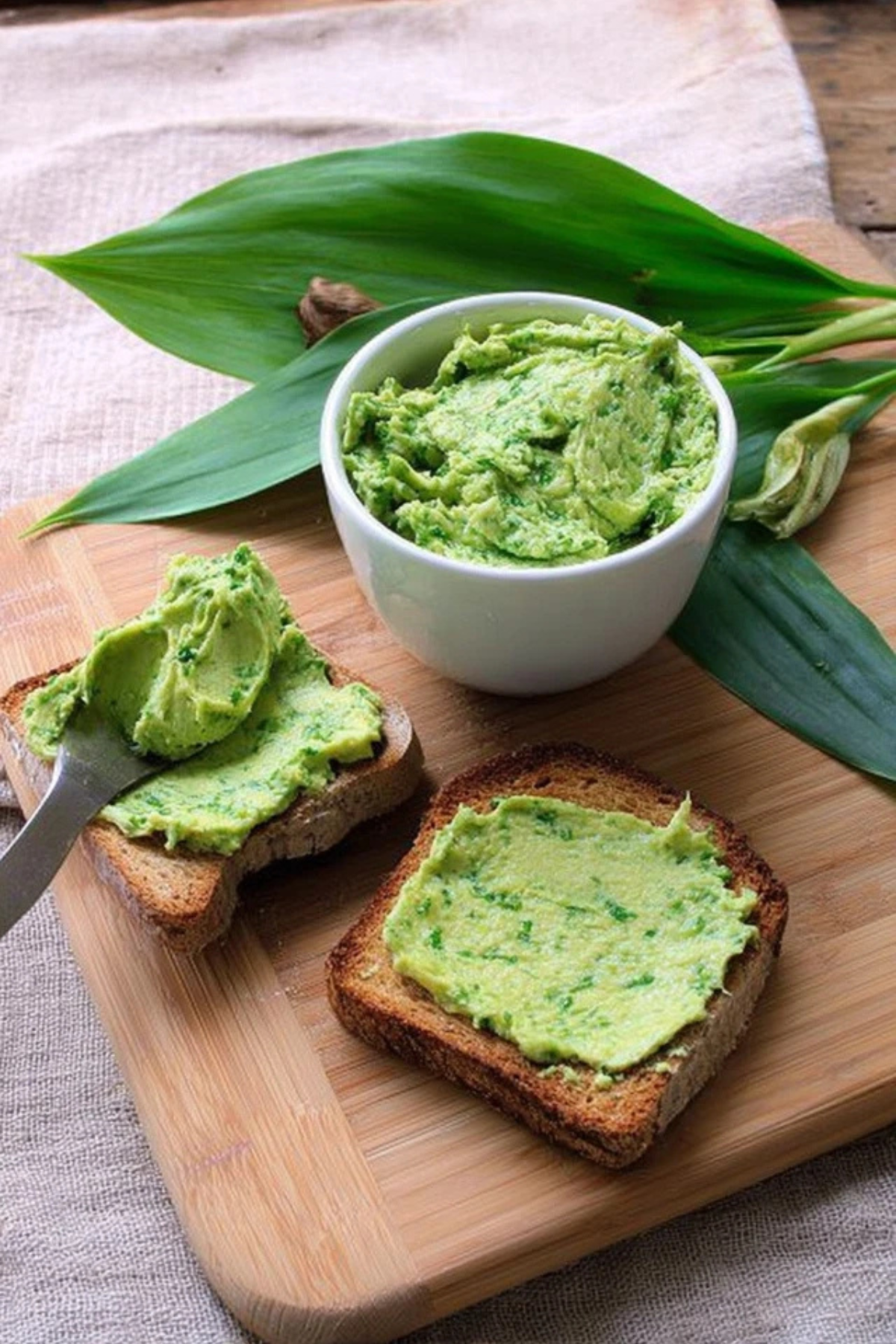 Frühlingshafte Bärlauchbutter