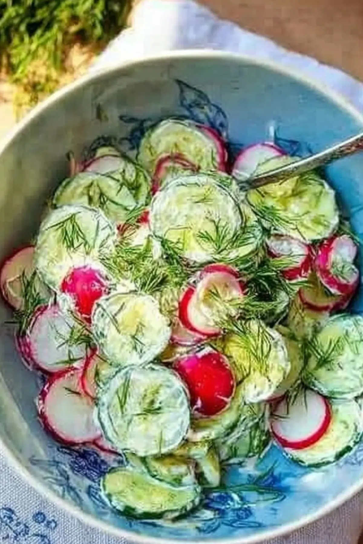 Gurken Radieschen Salat