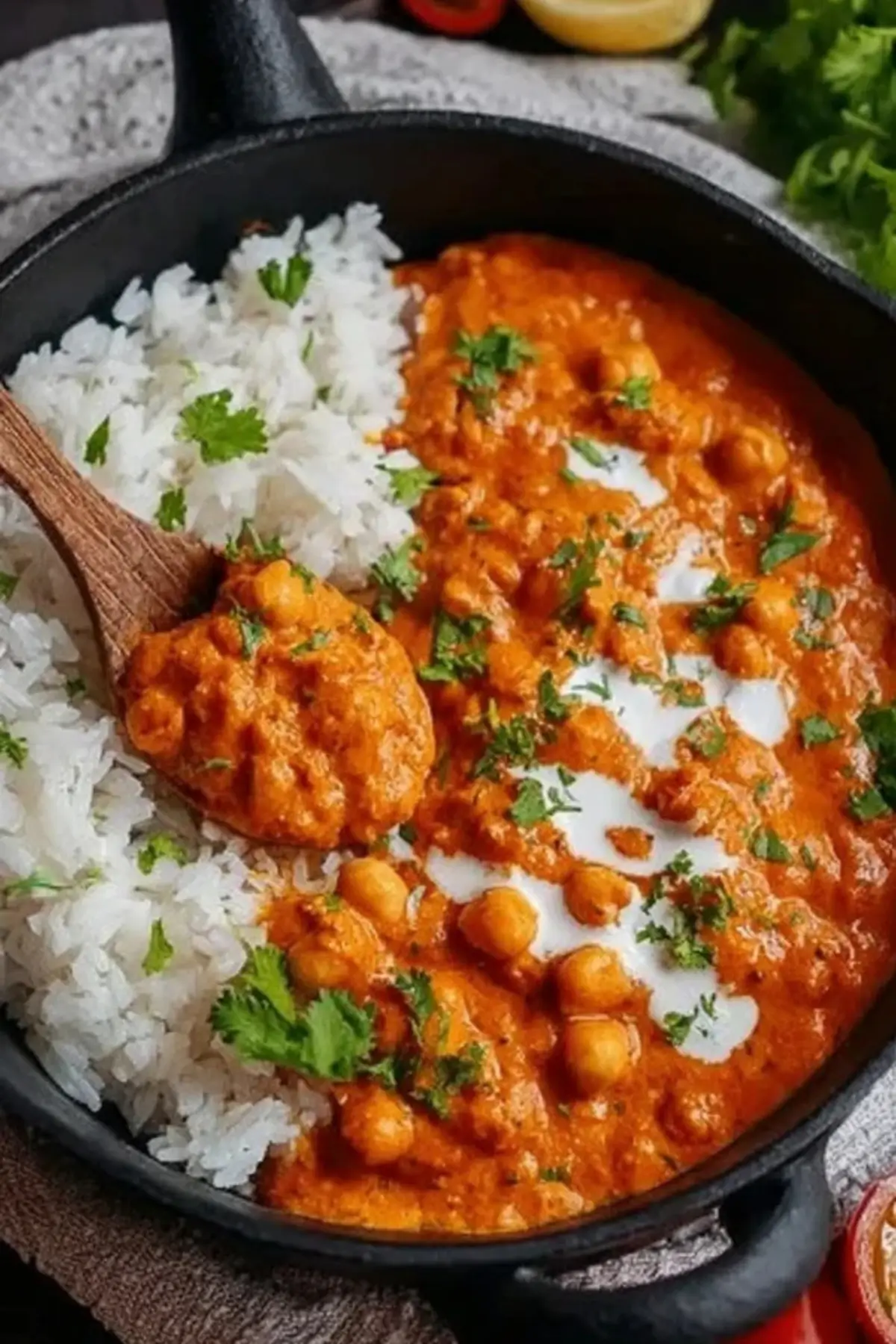 Kichererbsen Tikka Masala