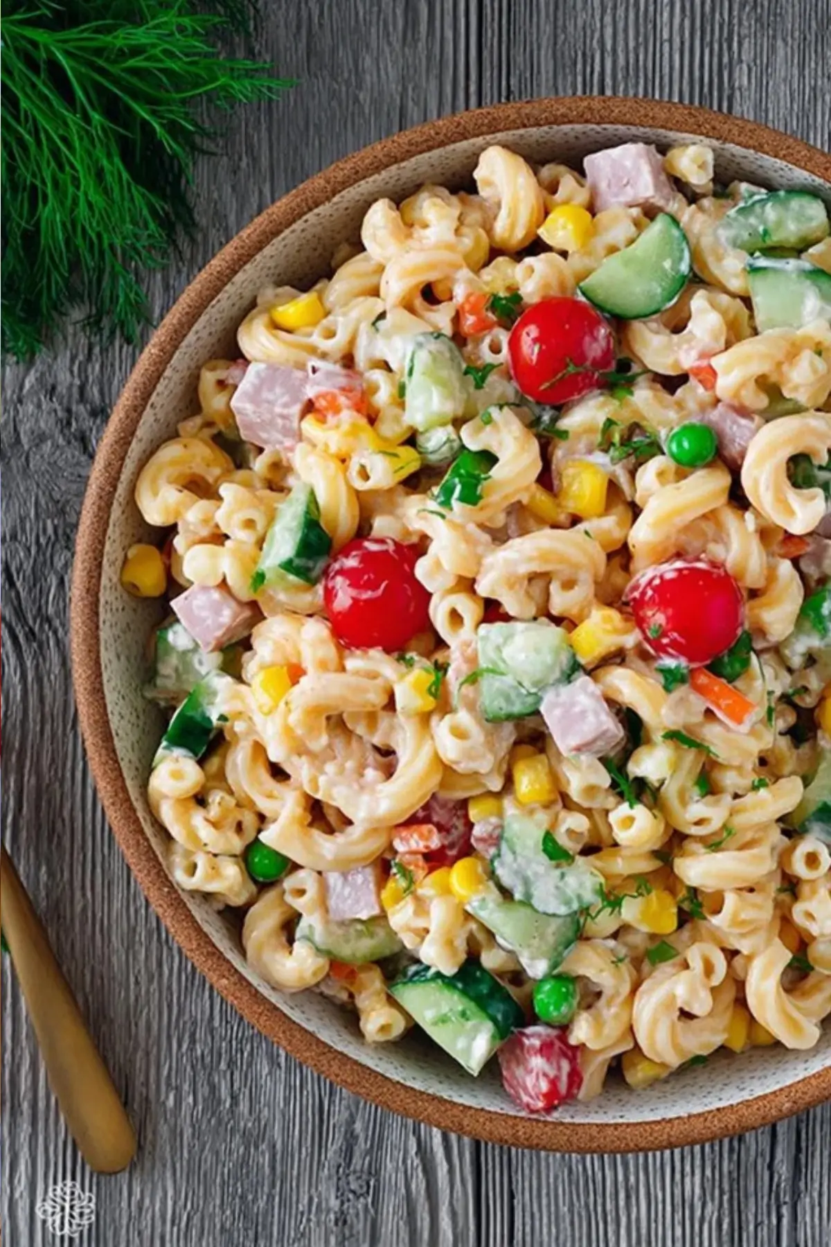 Kinder Nudelsalat mit Frischkäse