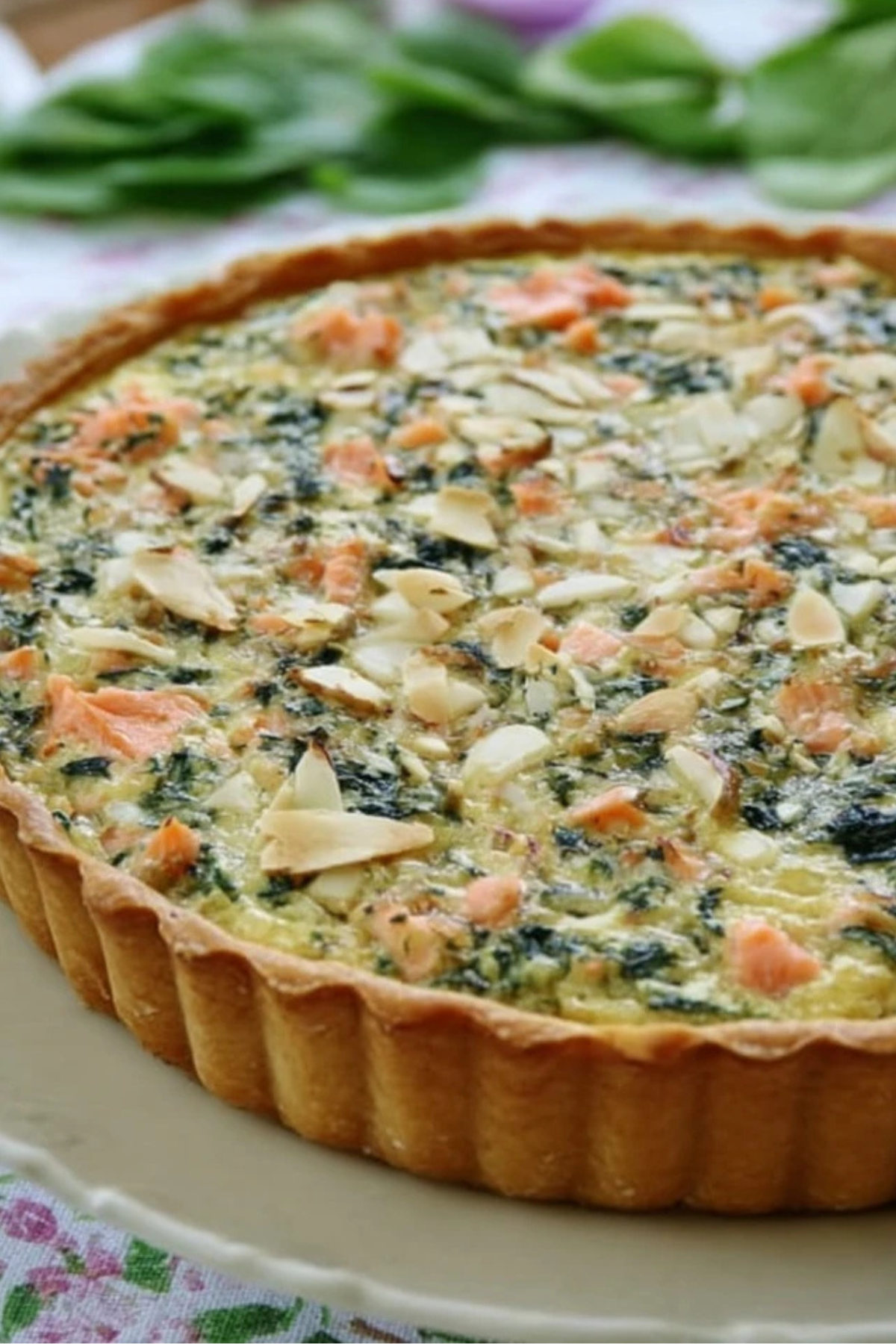 Lachs Bärlauch Quiche