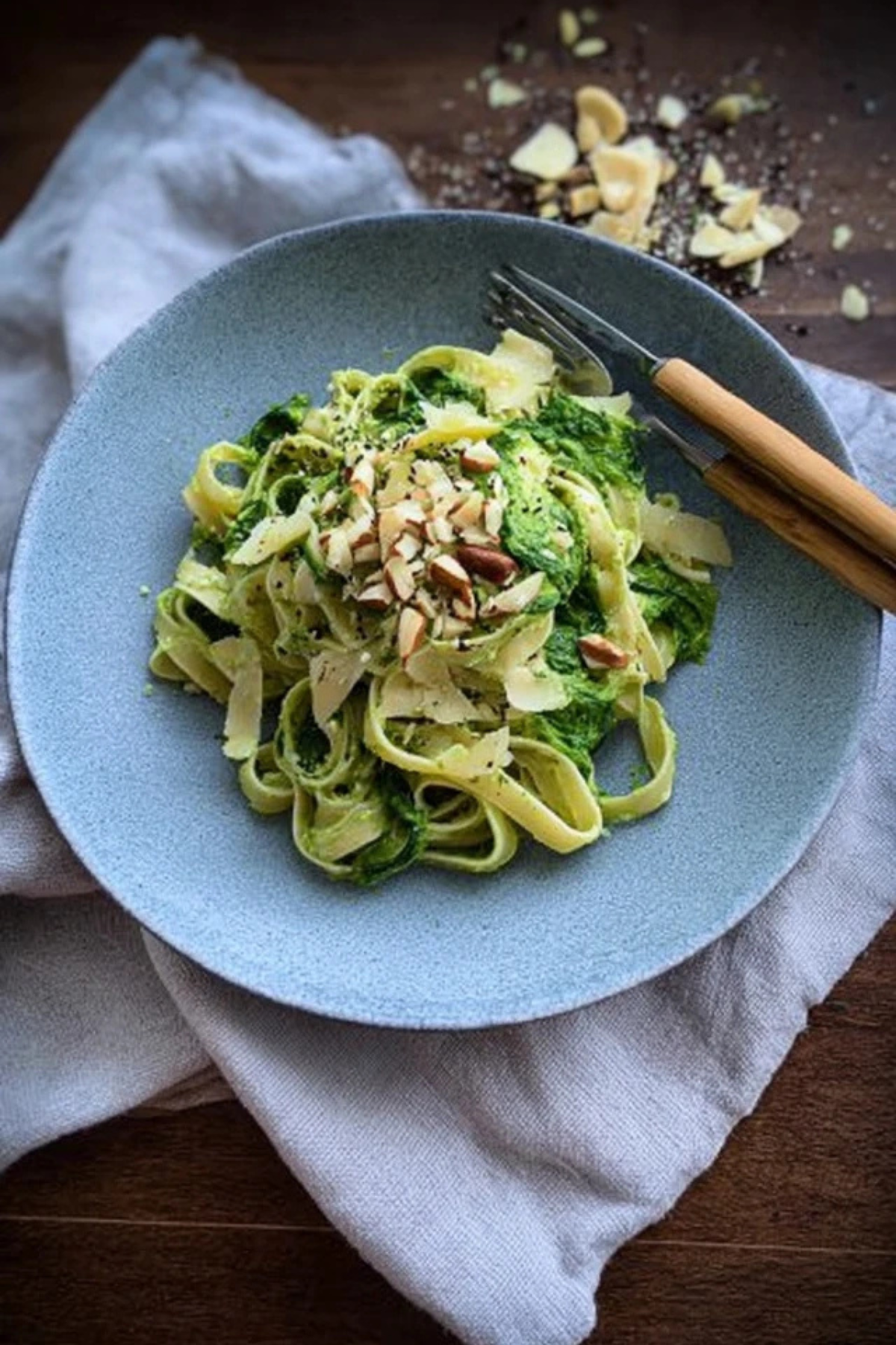 Pasta mit Bärlauchsauce