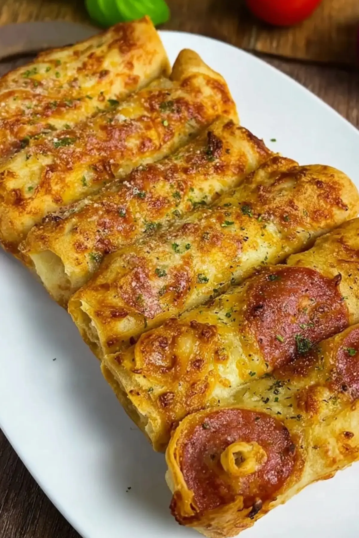 Schnelle Pizza Rolls