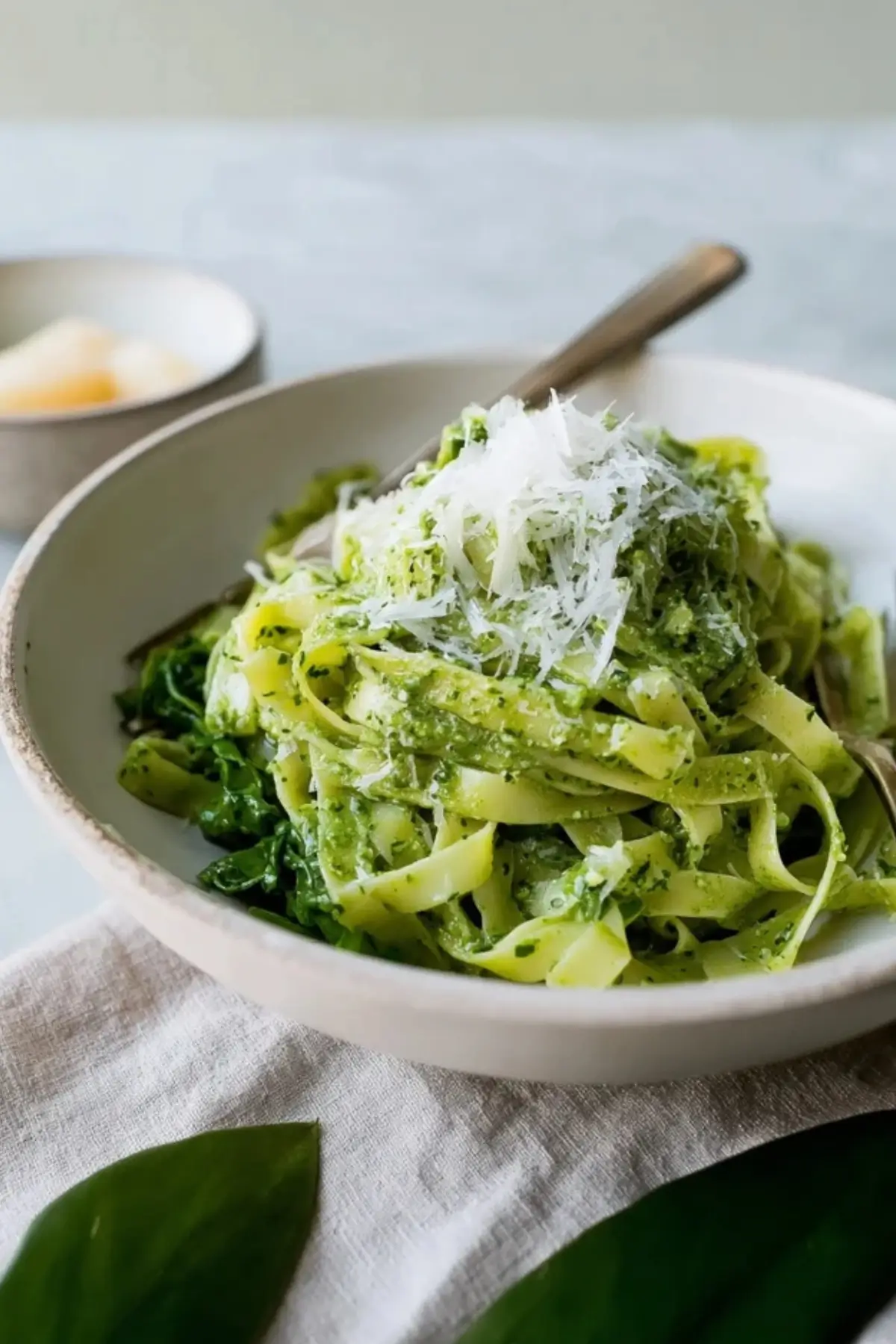 Tagliatelle mit Bärlauchpesto