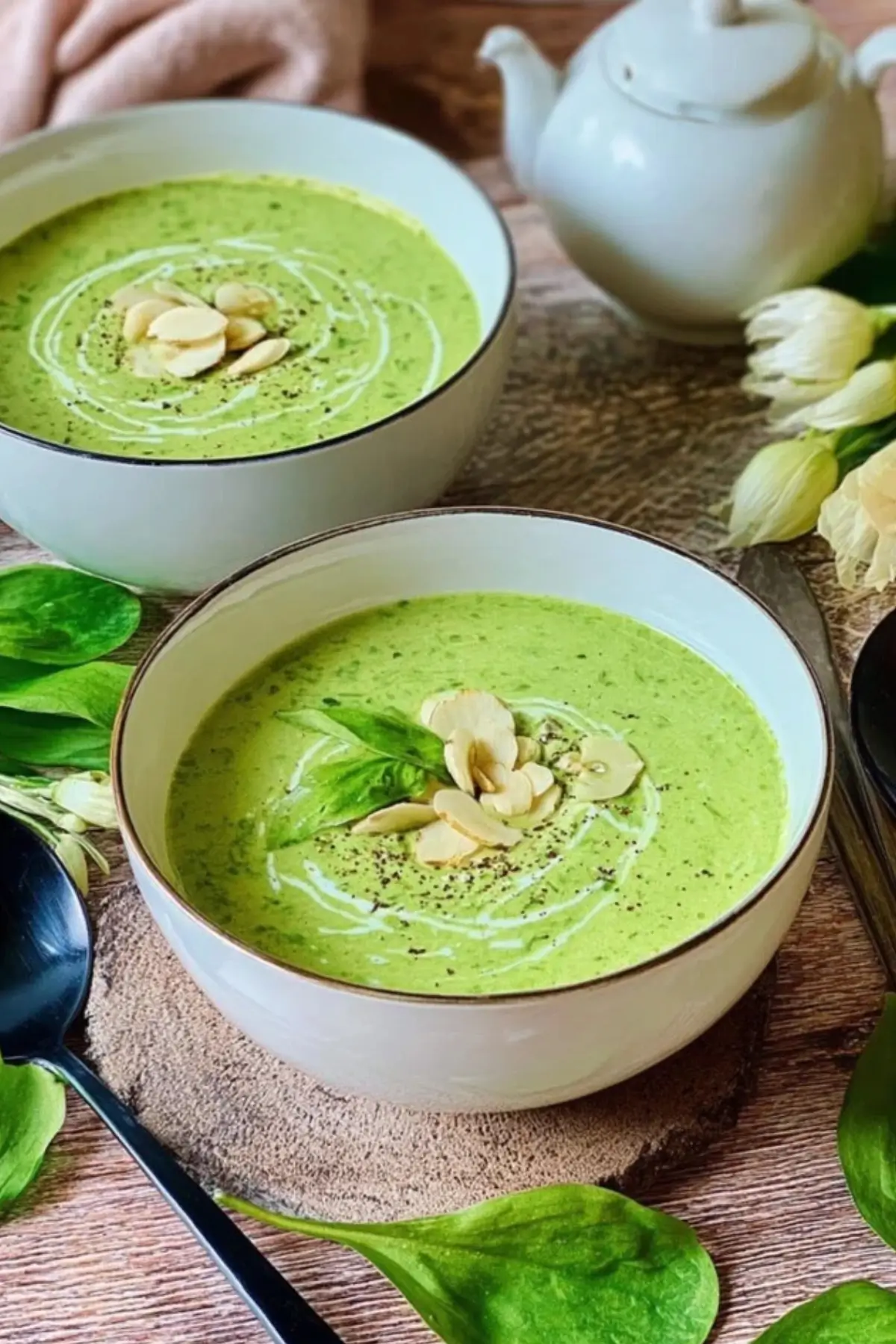 Vegane Bärlauchsuppe