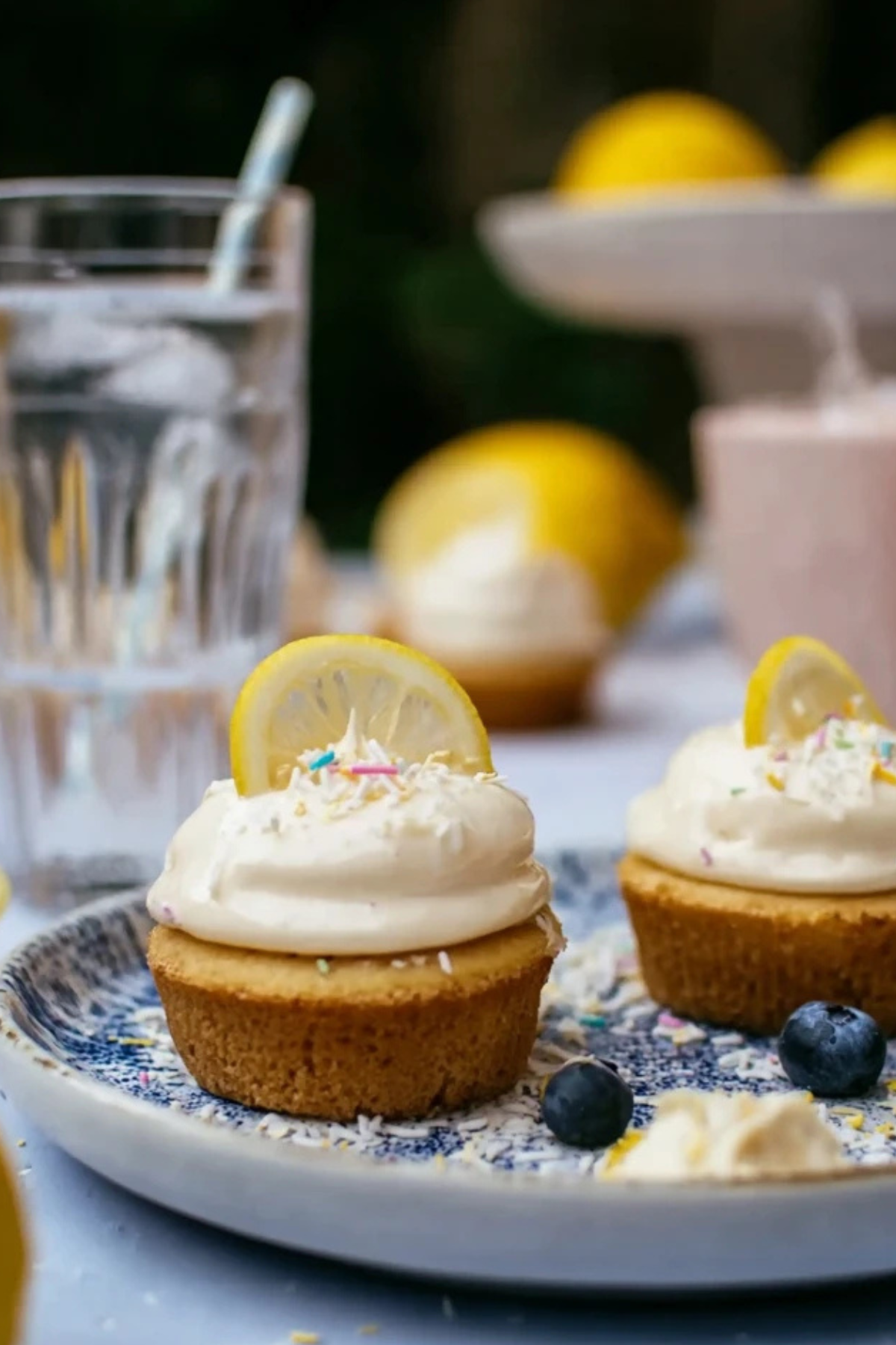 Vegane Zitronen Cupcakes