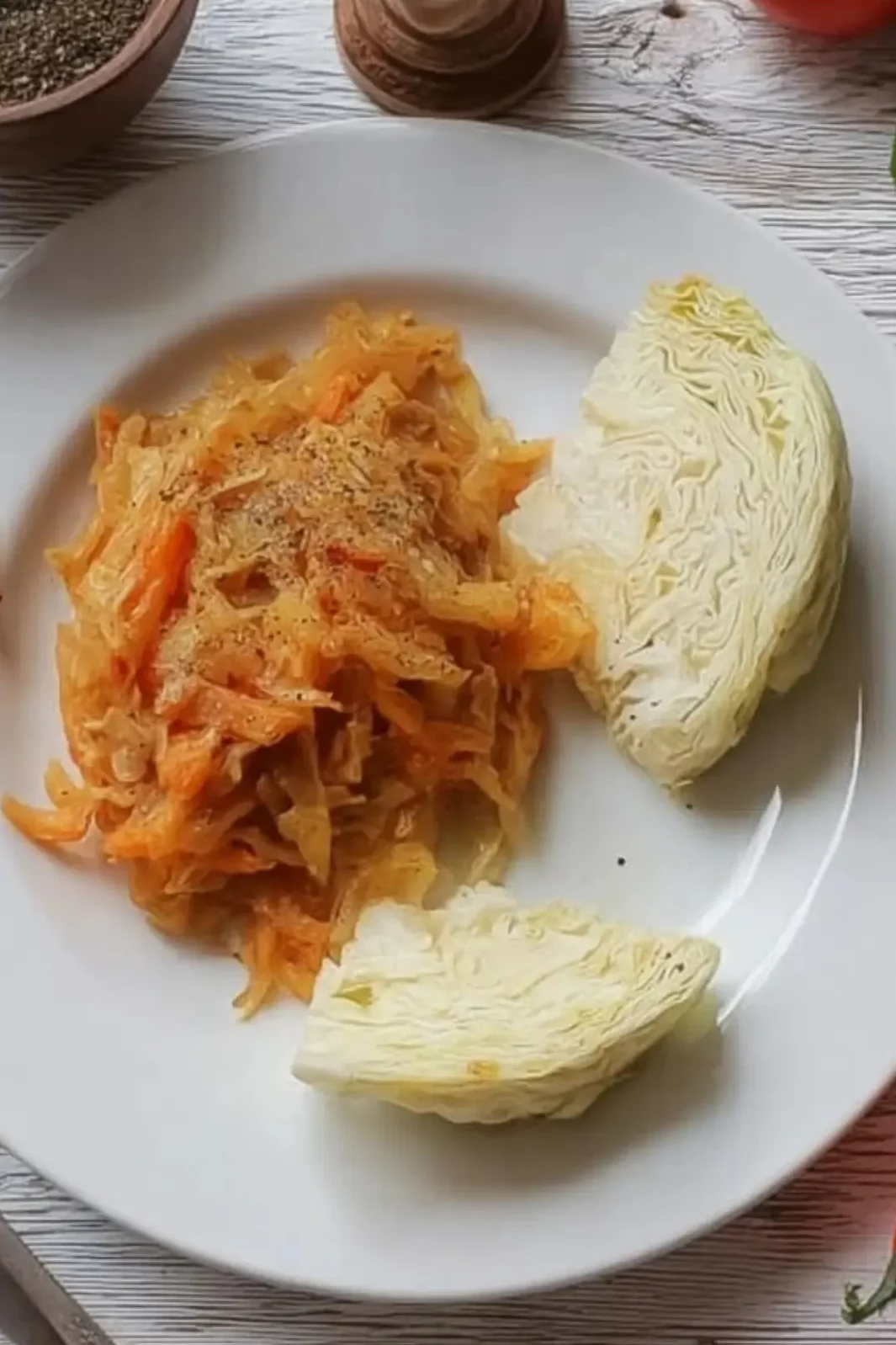 Weißkohl geschmort