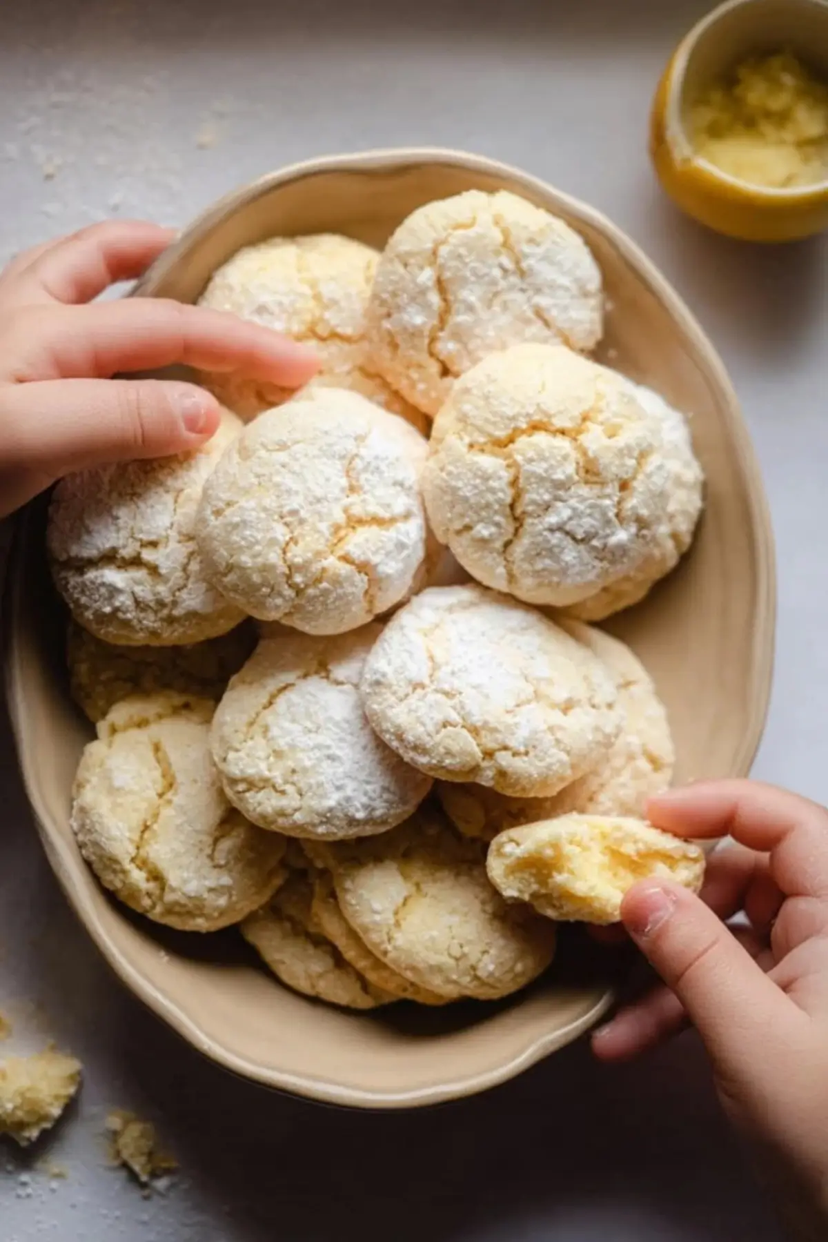 Zitronen Cookies