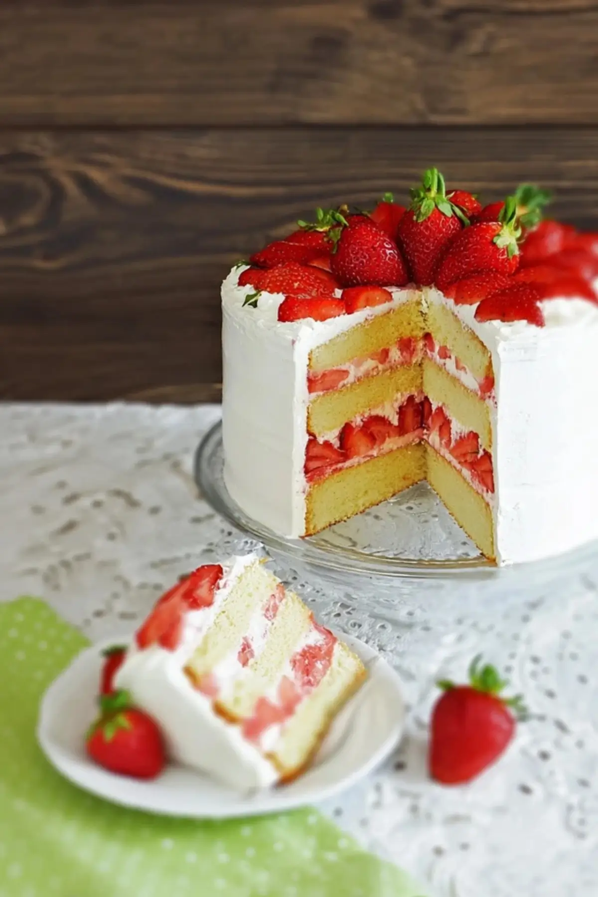 Erdbeer Mascarpone Torte