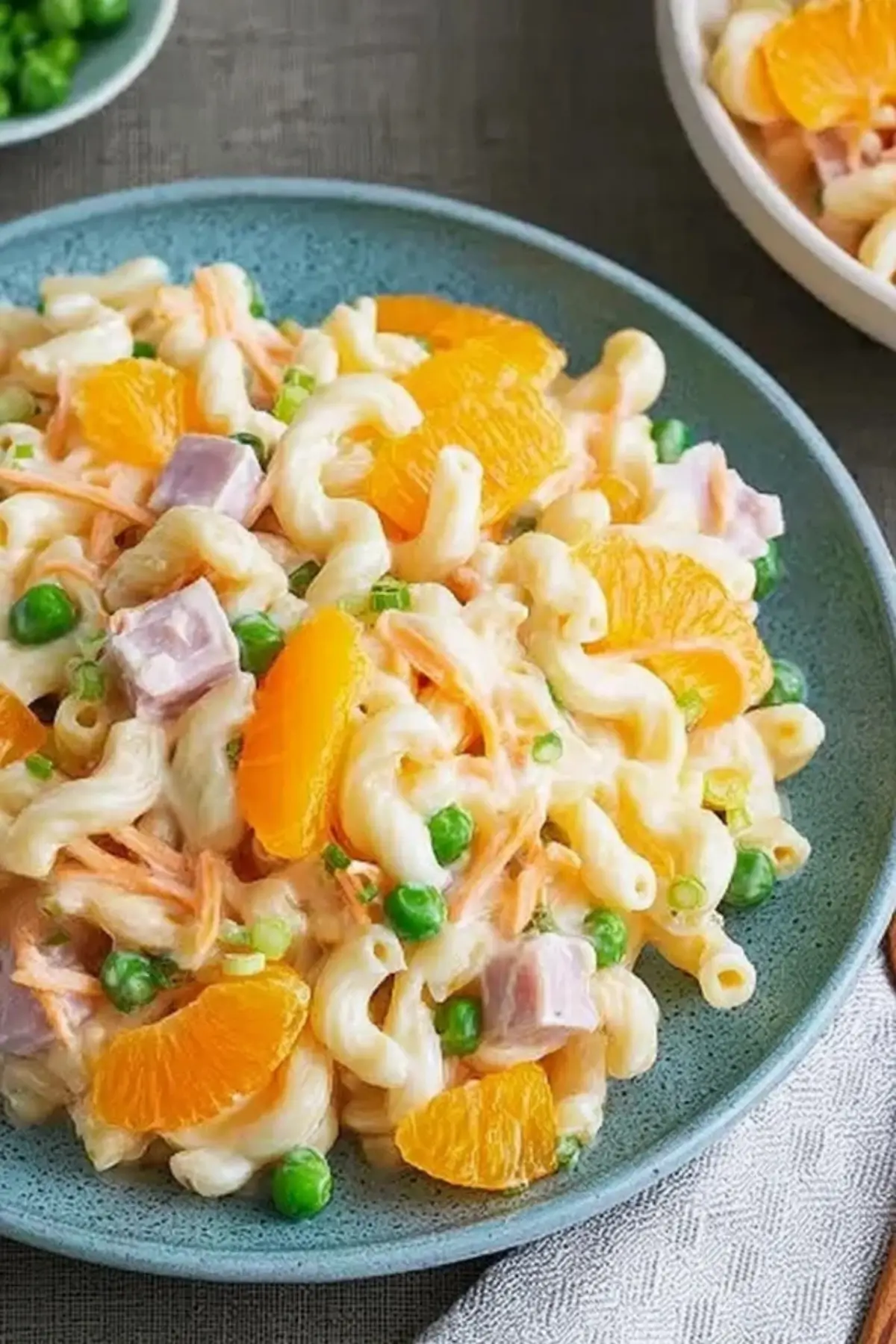 Nudelsalat mit Mandarinen