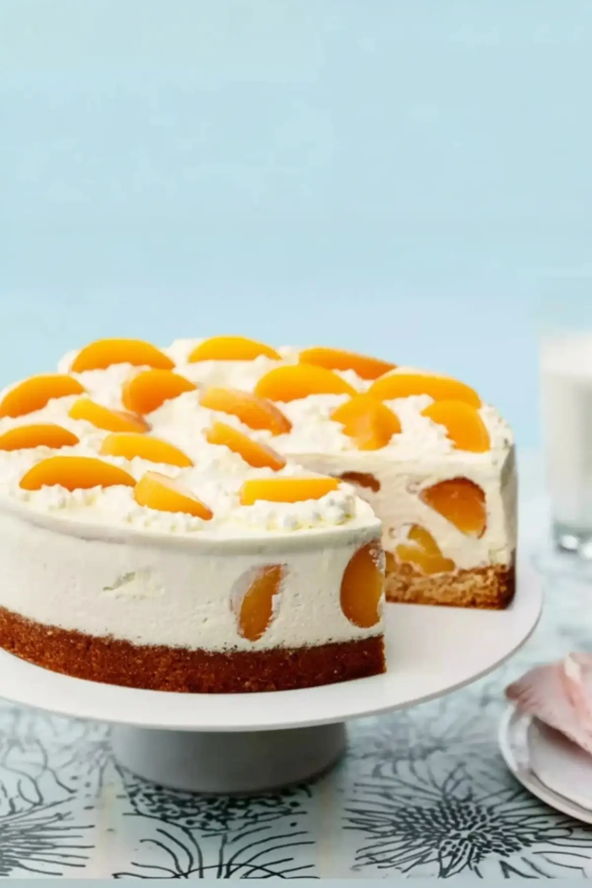 Pfirsichtorte