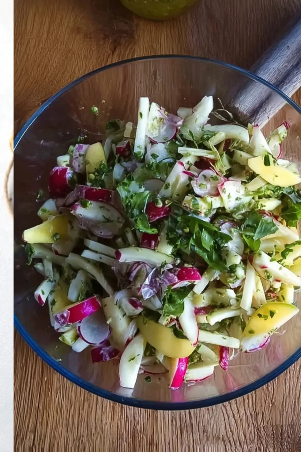 Radieschen Apfel Salat