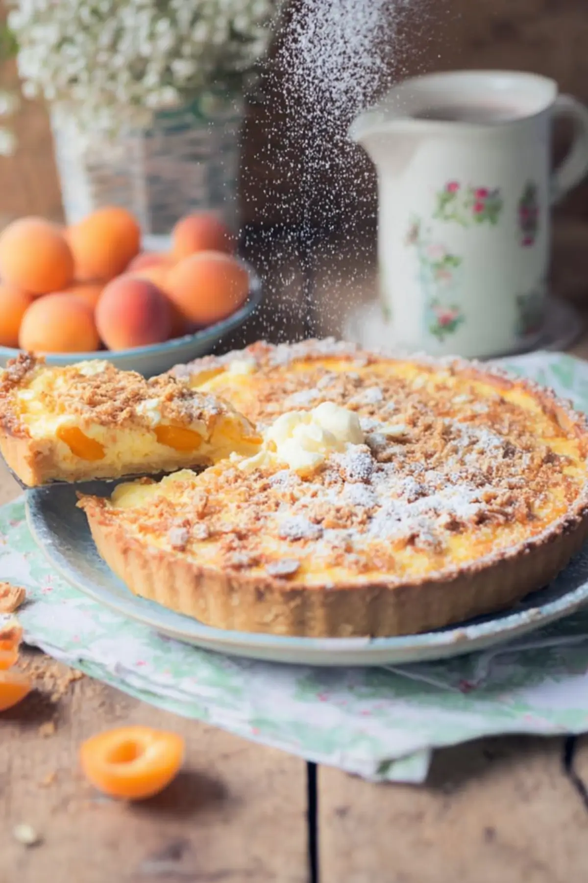 Aprikosen Joghurt Tarte