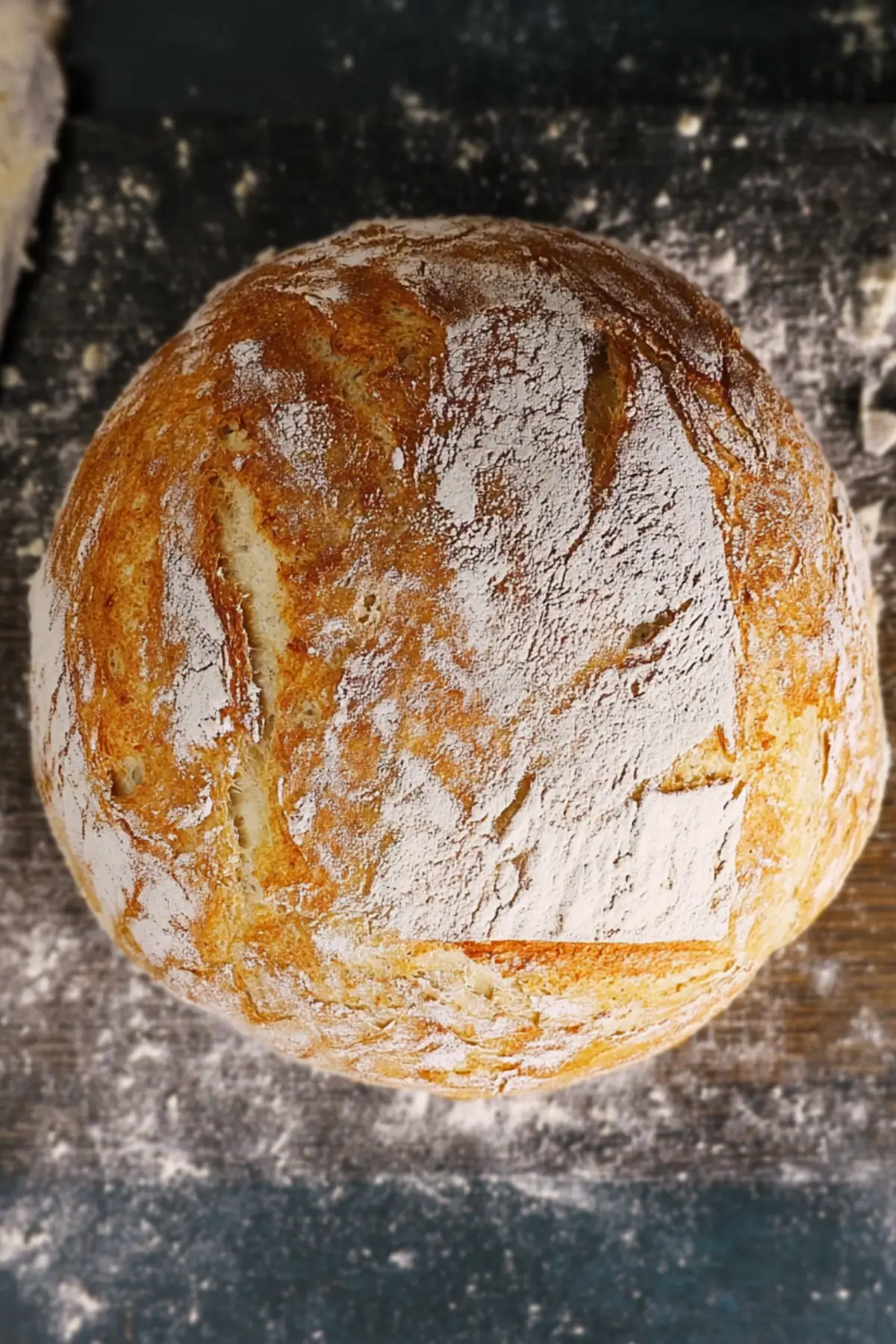 Christian macht No Knead Bread
