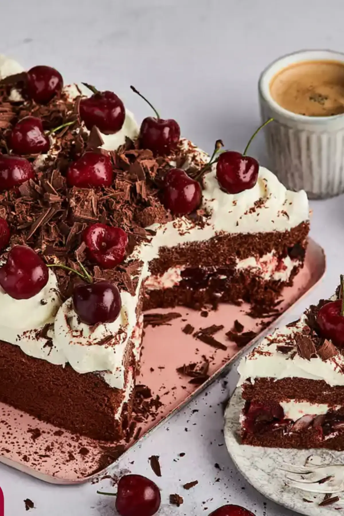 Schwarzwälder Kirschtorte vom Blech