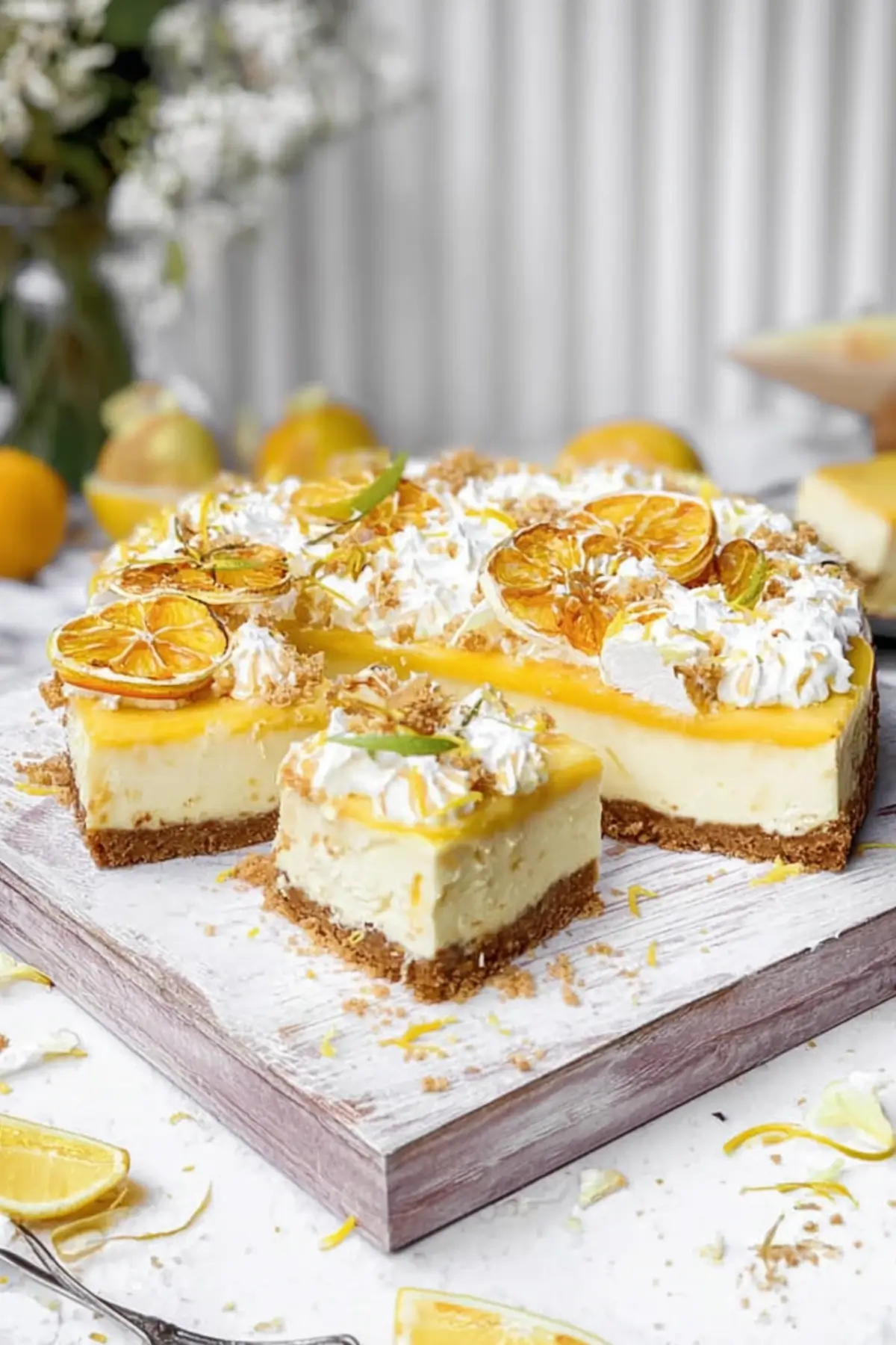 Zitronencreme Käsekuchen