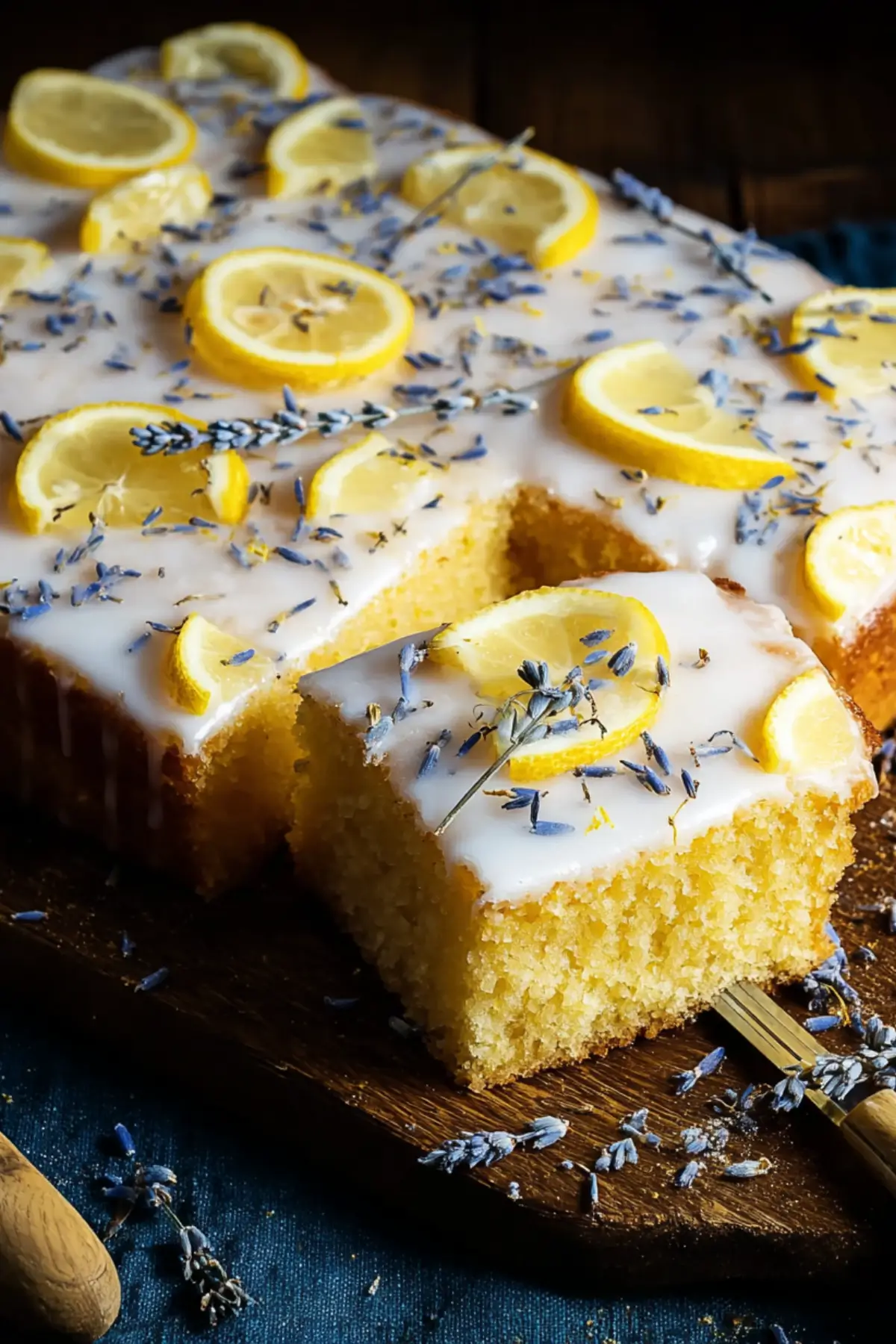 Zitronenkuchen vom Blech