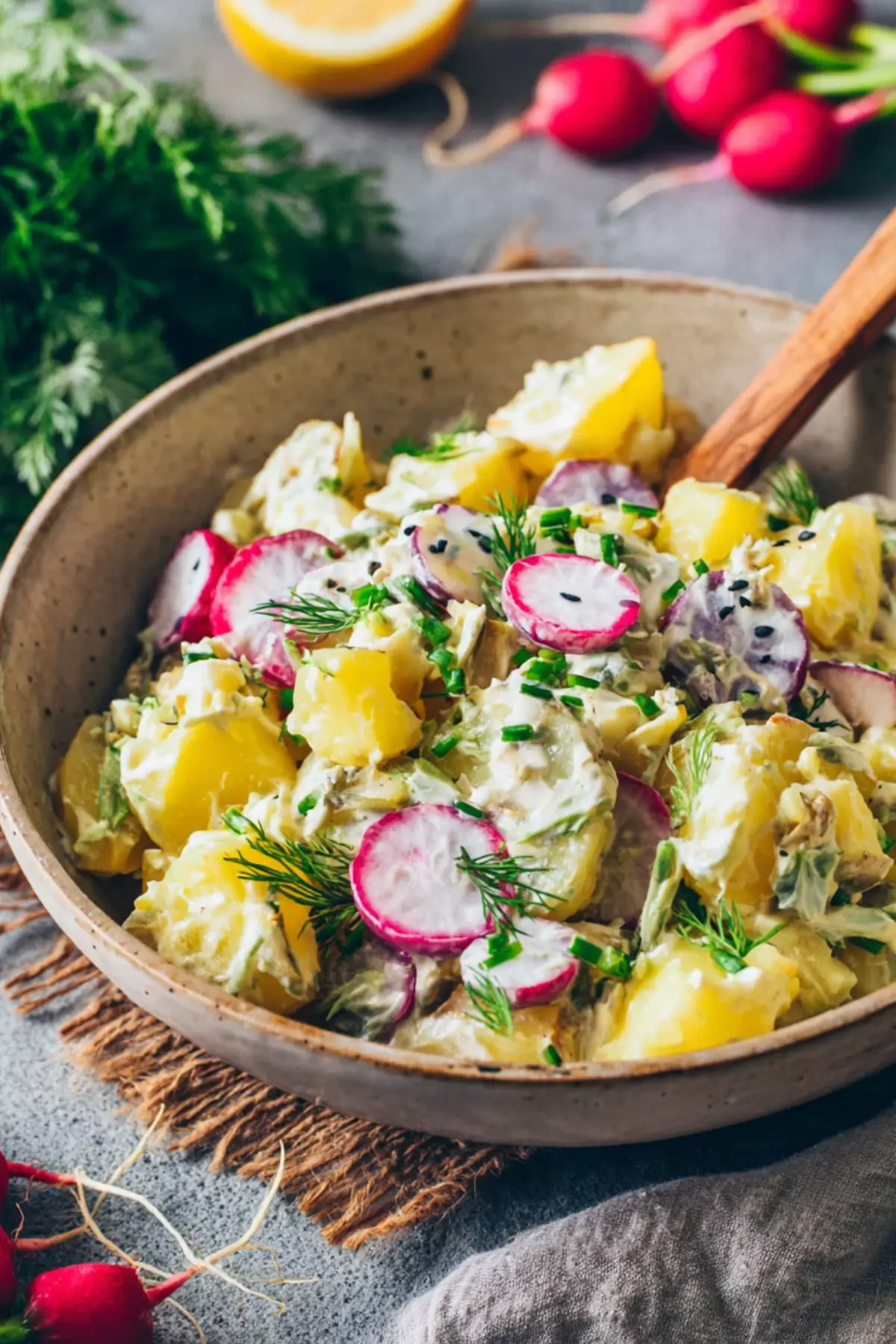 Veganer Kartoffelsalat