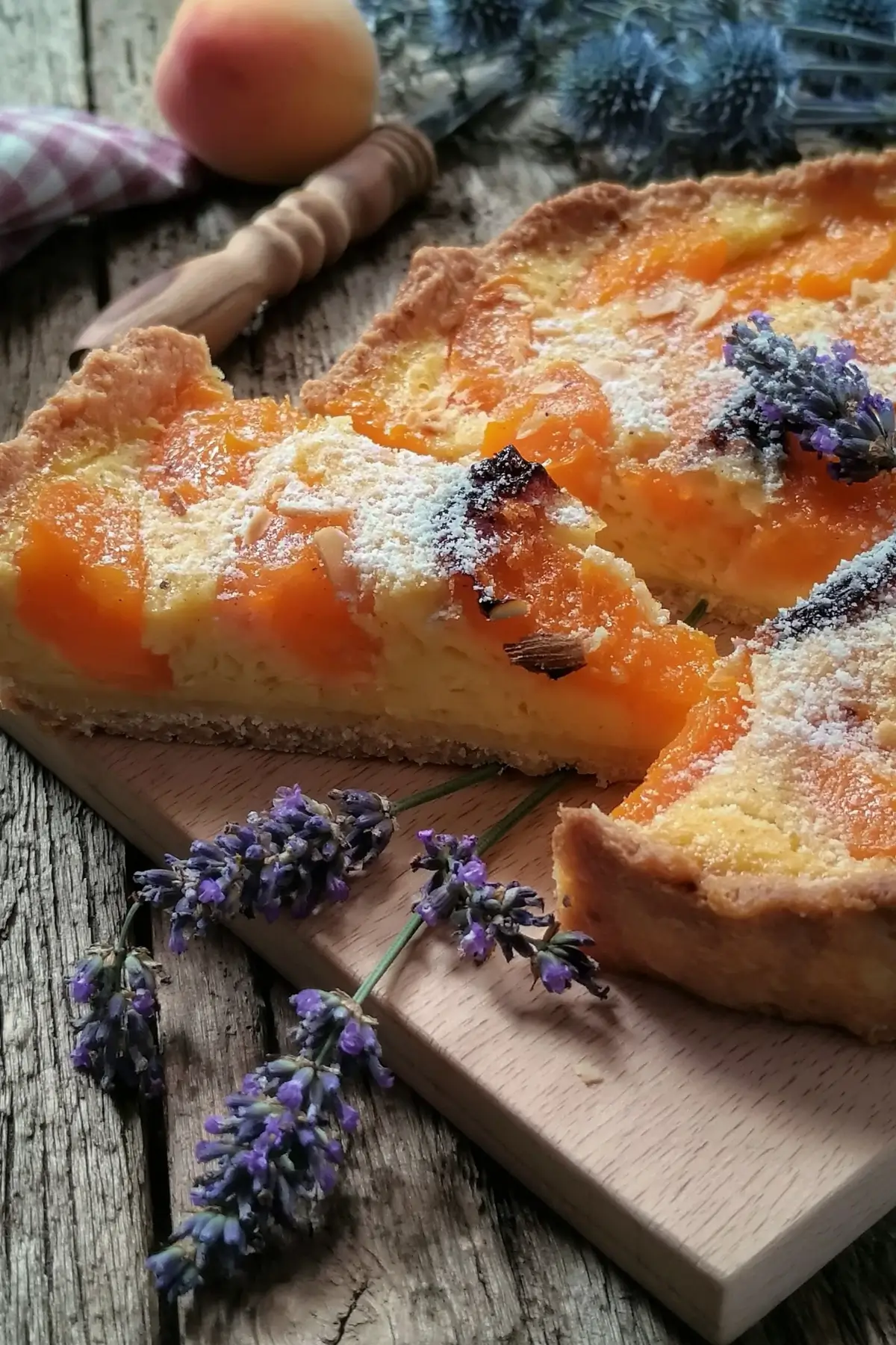 glutenfreie Aprikosentarte