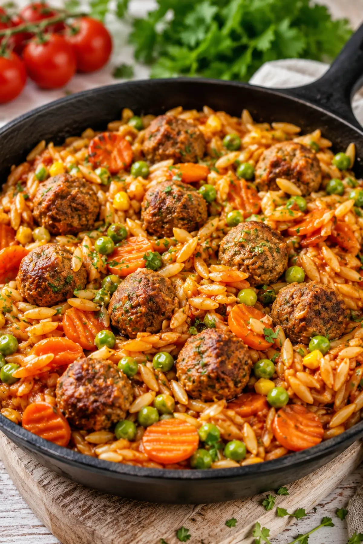Orzo-Pfanne