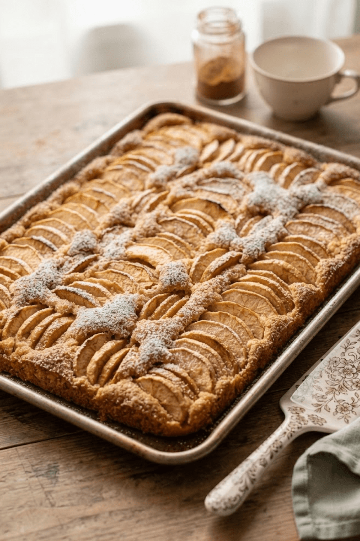 Apfel Blechkuchen