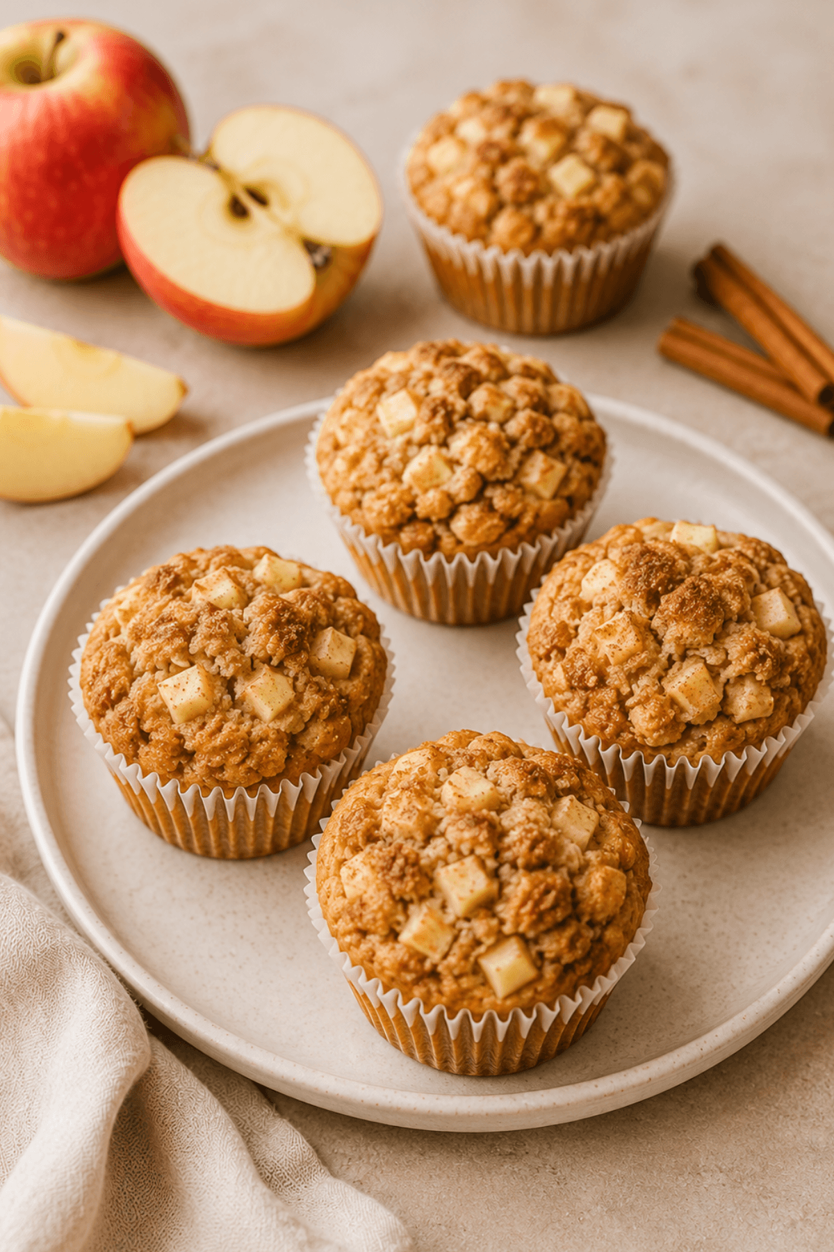 Apfel Zimt Muffins Schnell Einfach