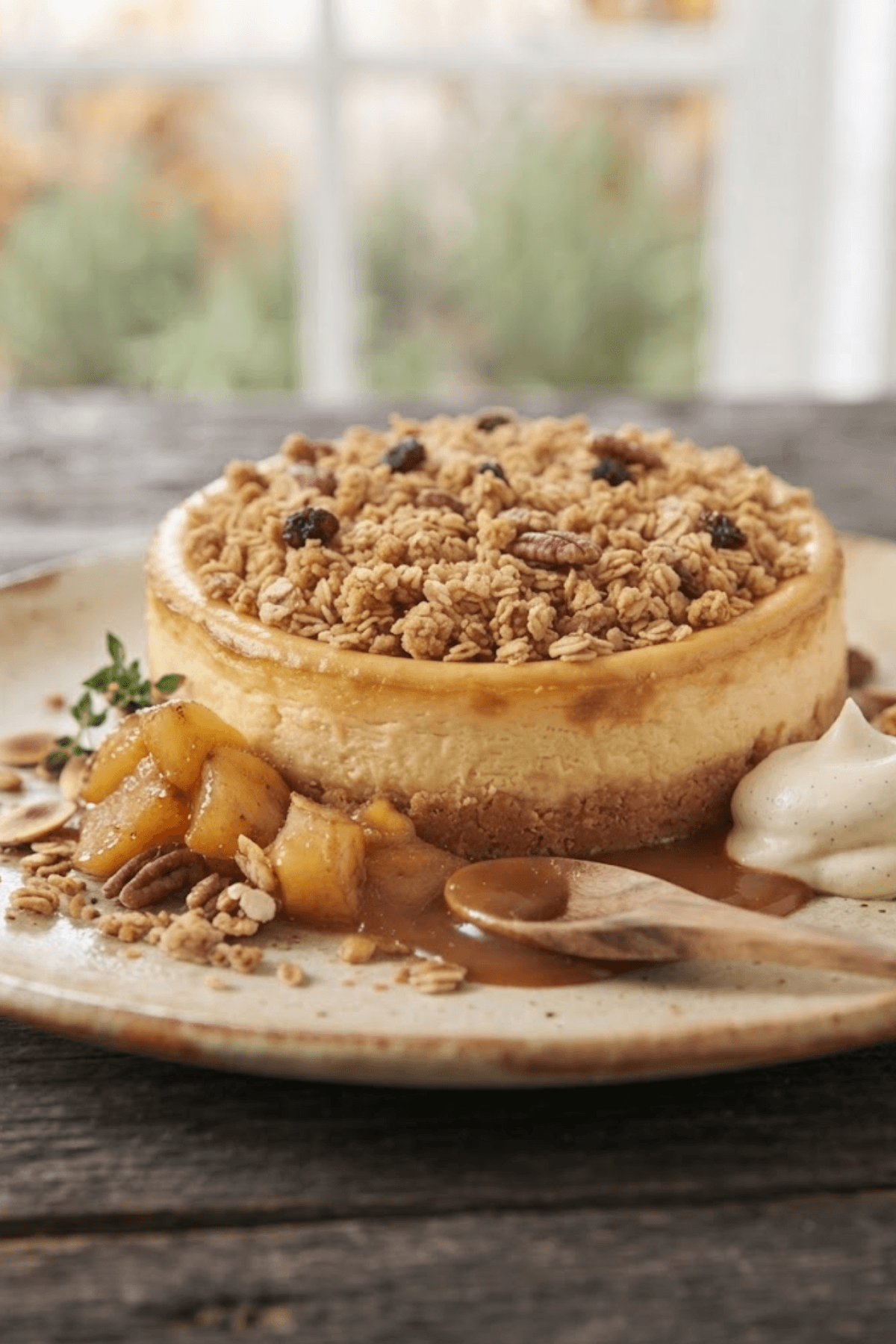 Apfelkuchen Vom Blech Mit Pudding Und Streusel