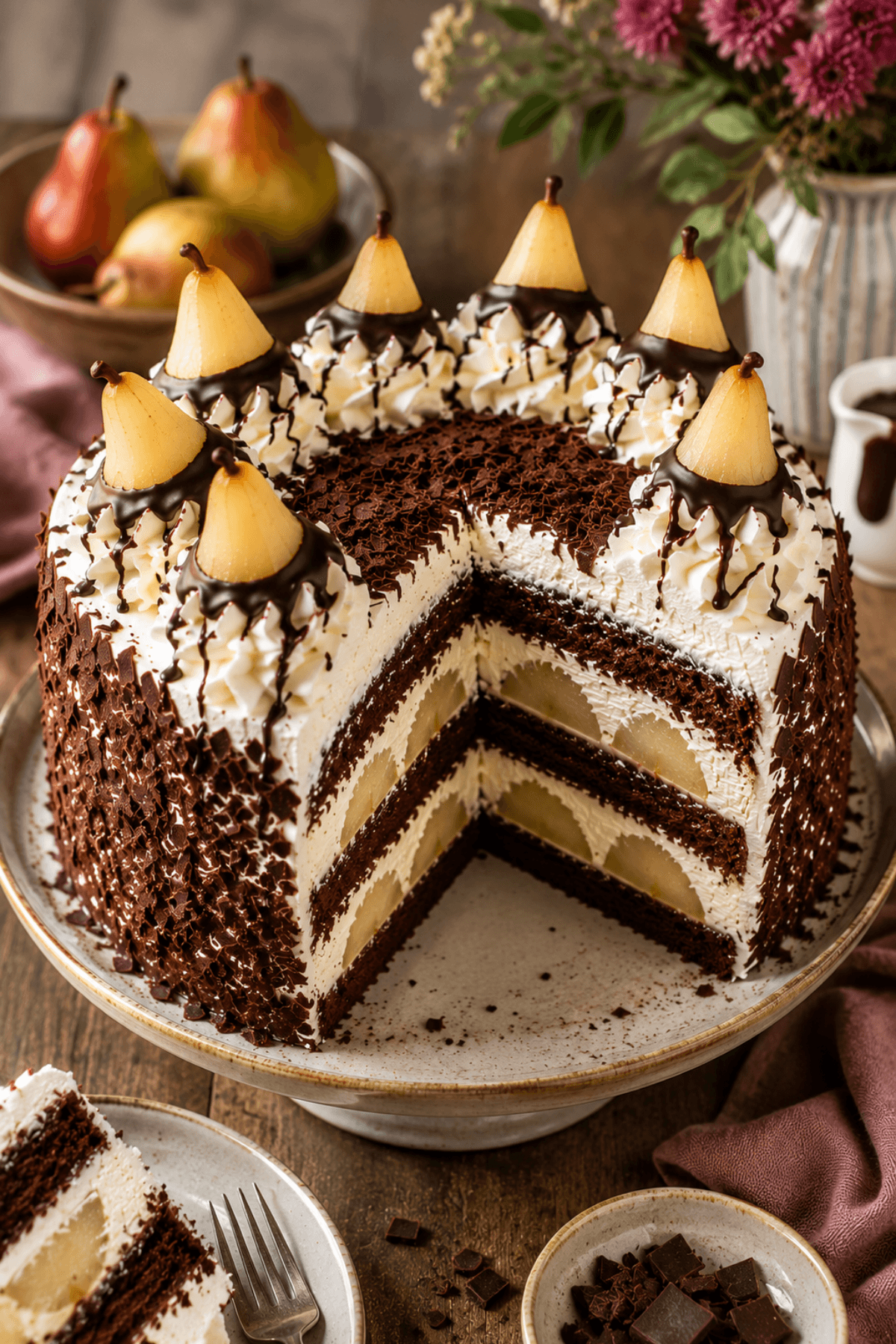 Birne Helene Torte