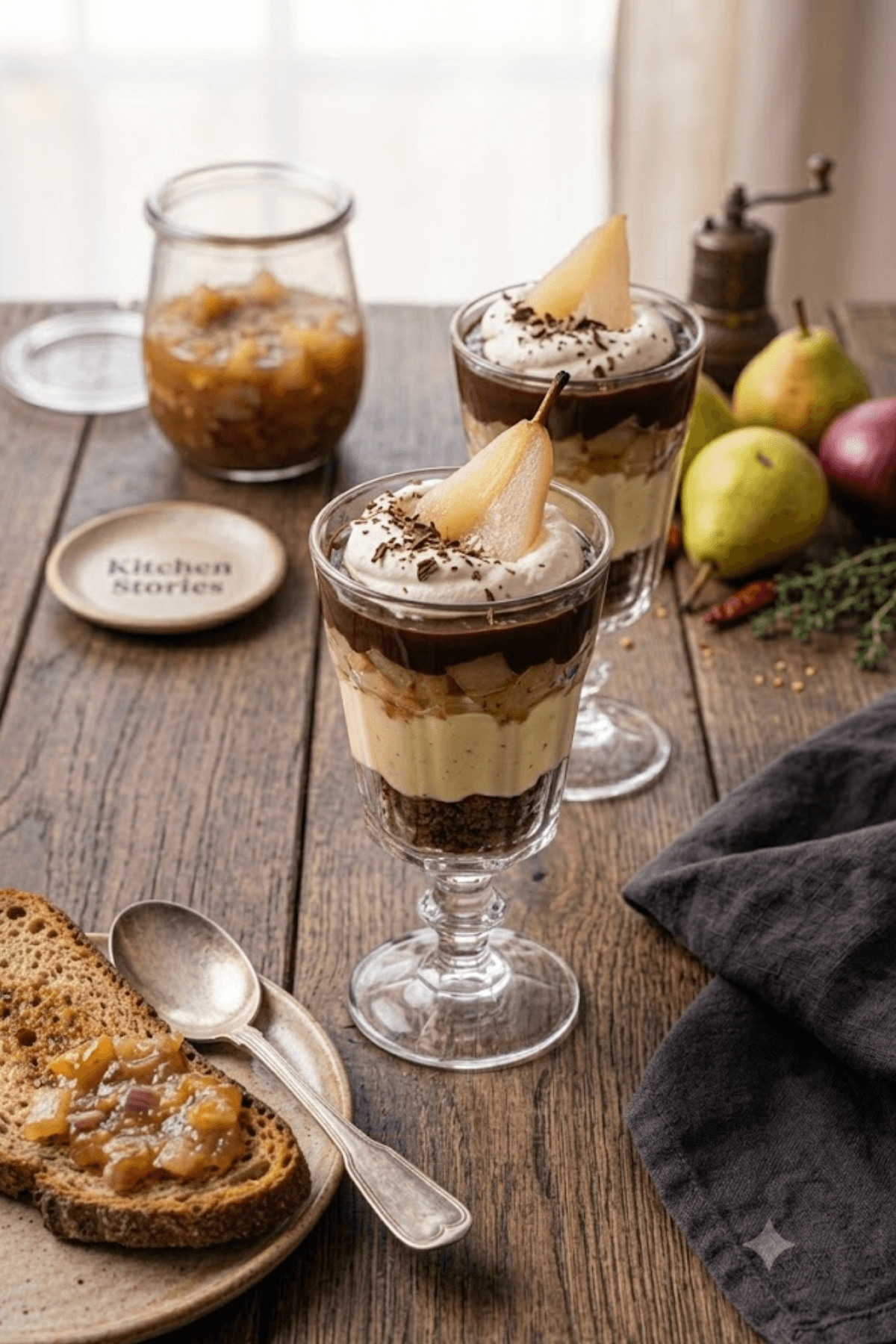 Birne Helene Trifle