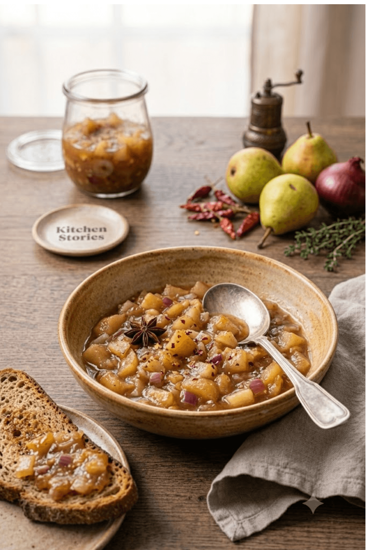 Birnen Chutney
