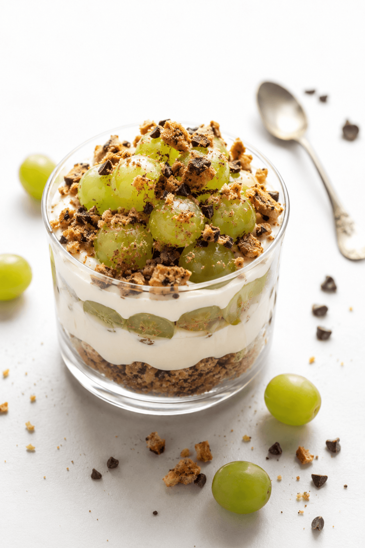 Cookie-Weintrauben-Dessert