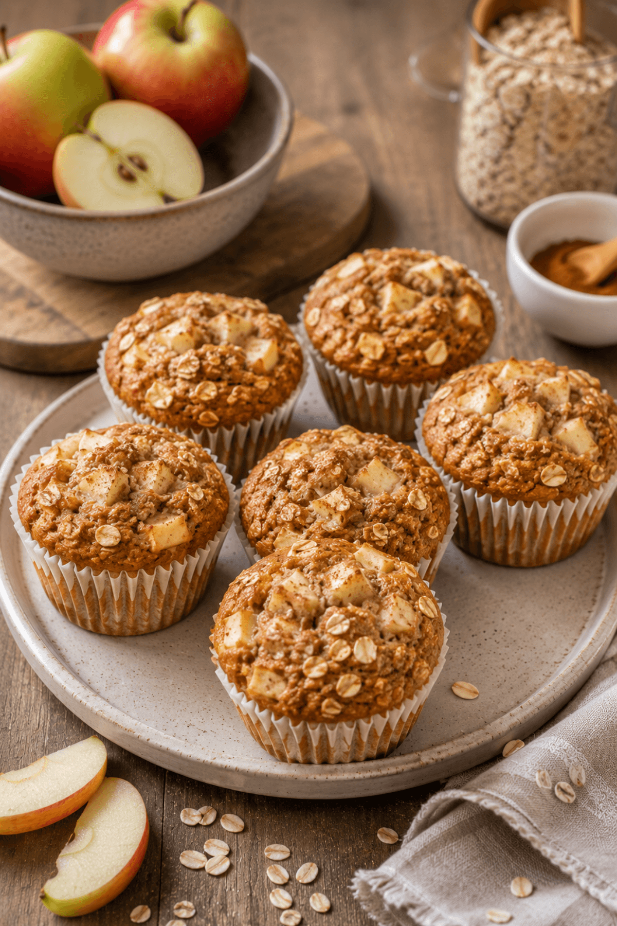 Gesunde Apfelmuffins Ohne Zucker