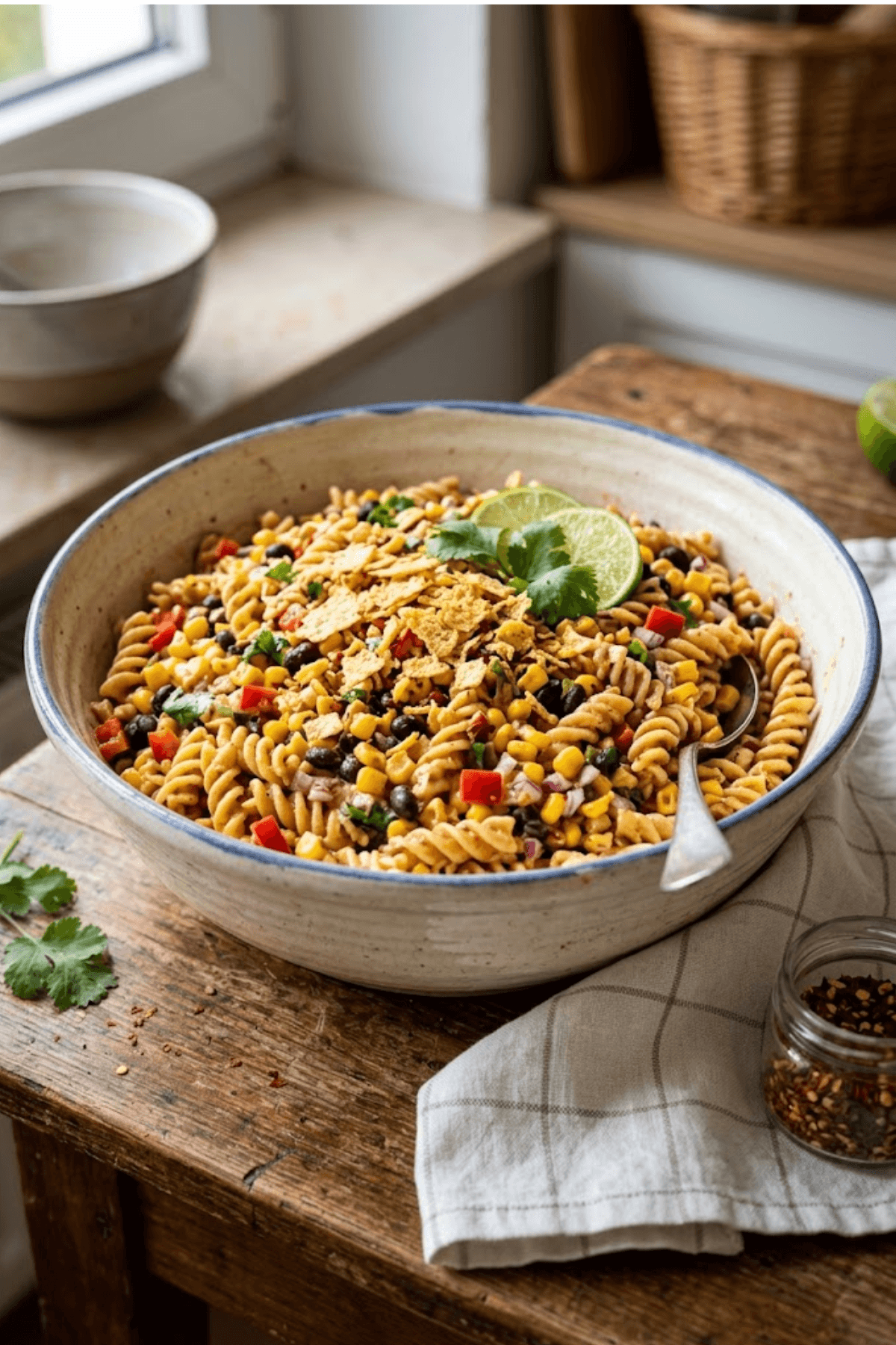 Mexikanischer Mais - Pasta - Salat
