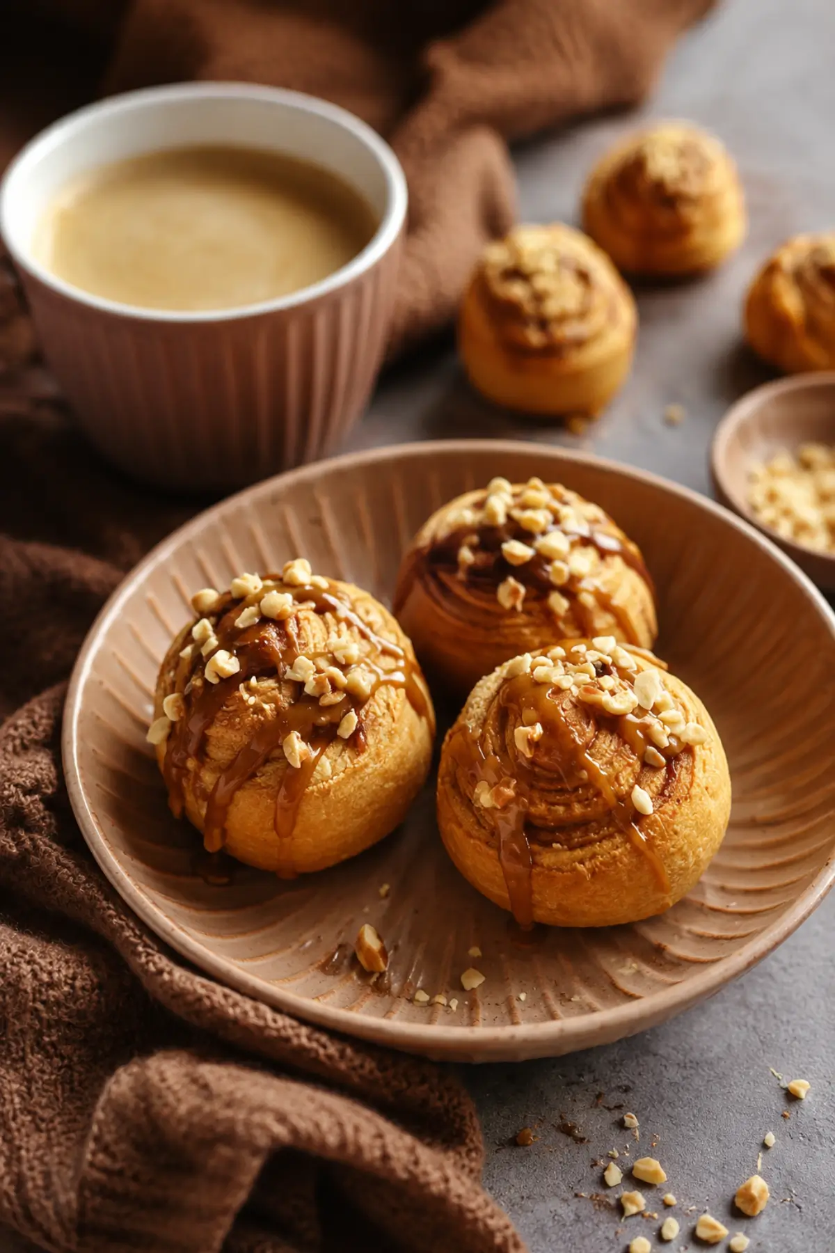 Mini-Zimtschnecken aus Croissantteig