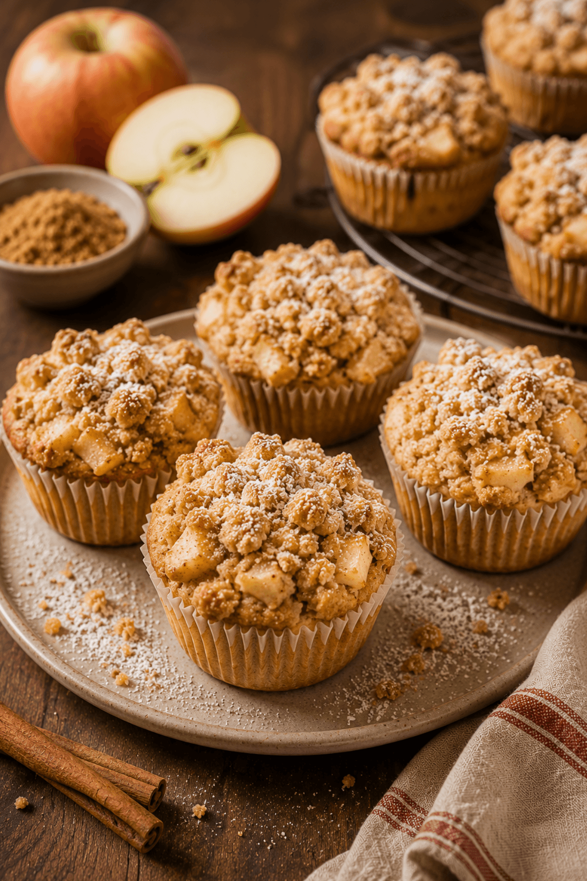 Schuttel Muffins Mit Apfel