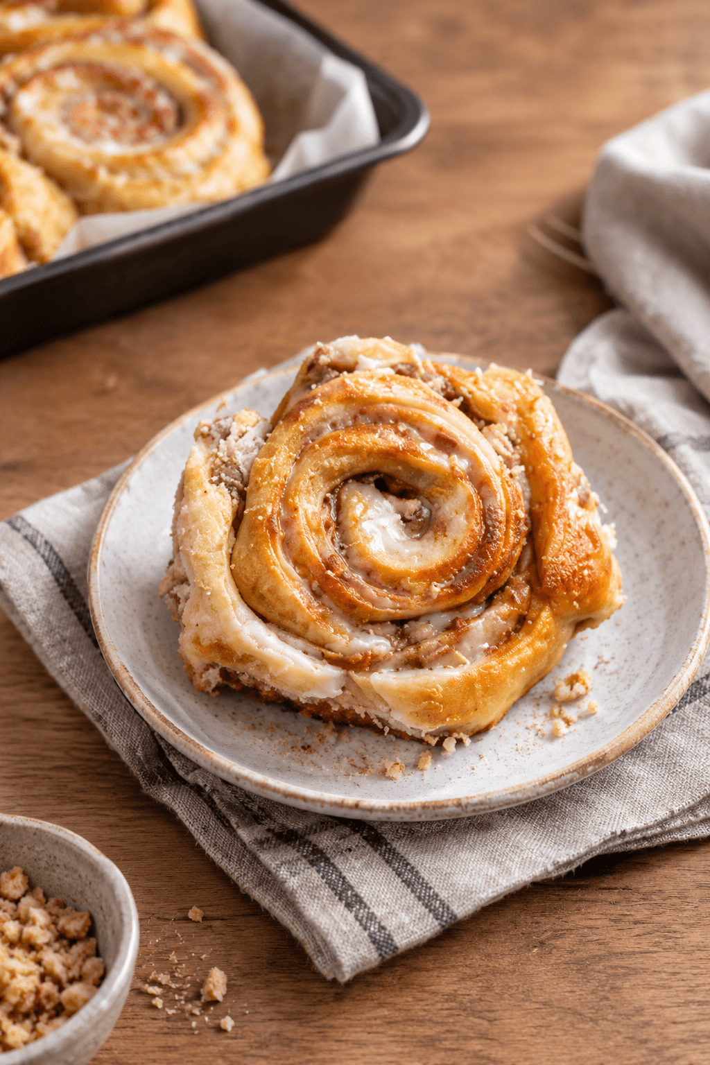 Vegane Apfel Zimt Schnecken