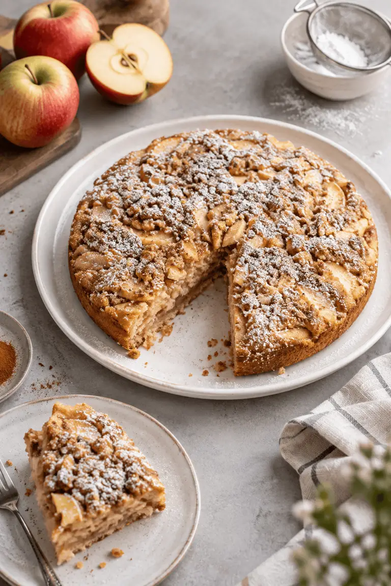 Apfel Streuselkuchen – Einfaches Rezept mit knusprigen Streuseln