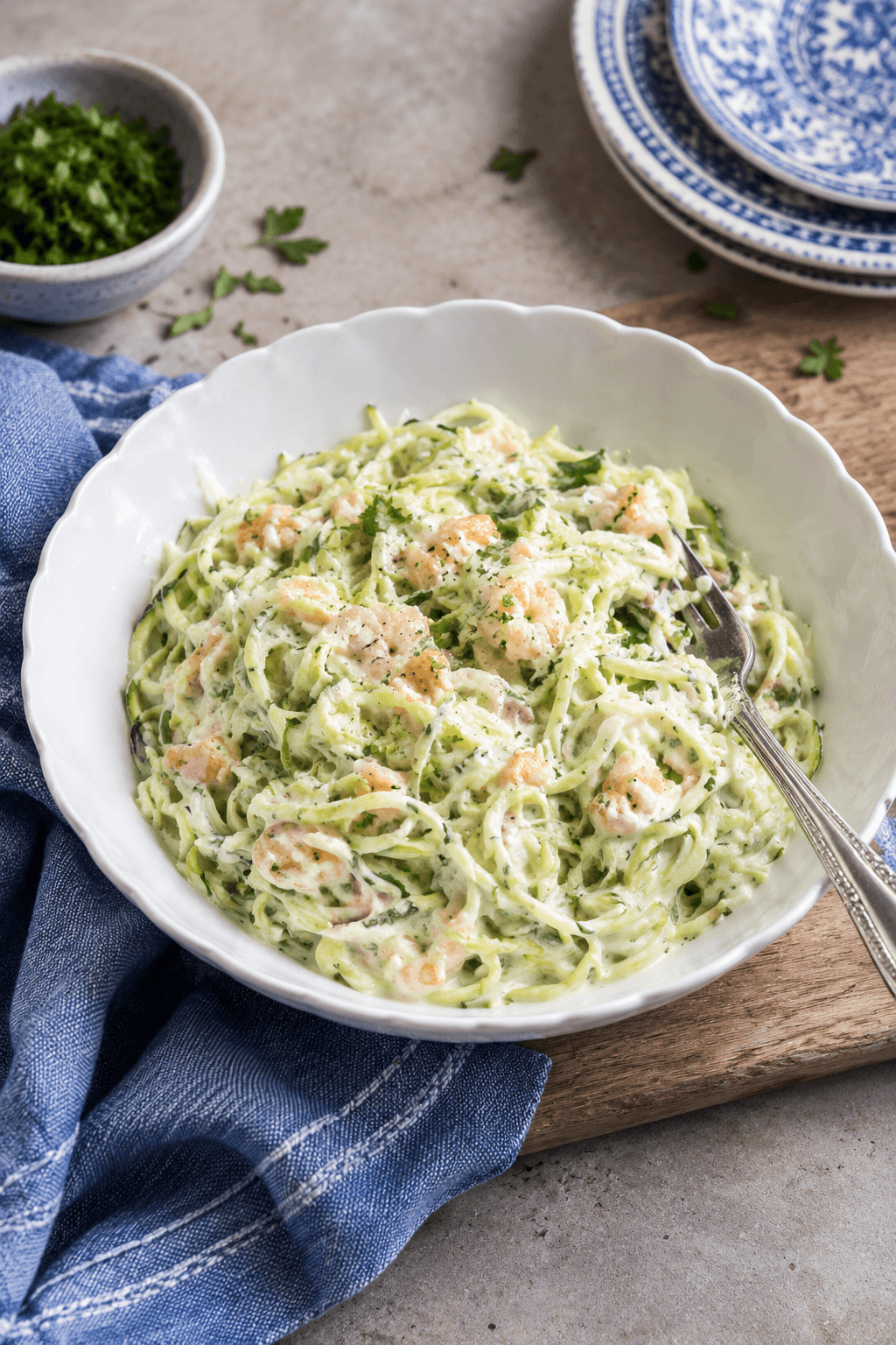 Fruchtiger Porree Salat