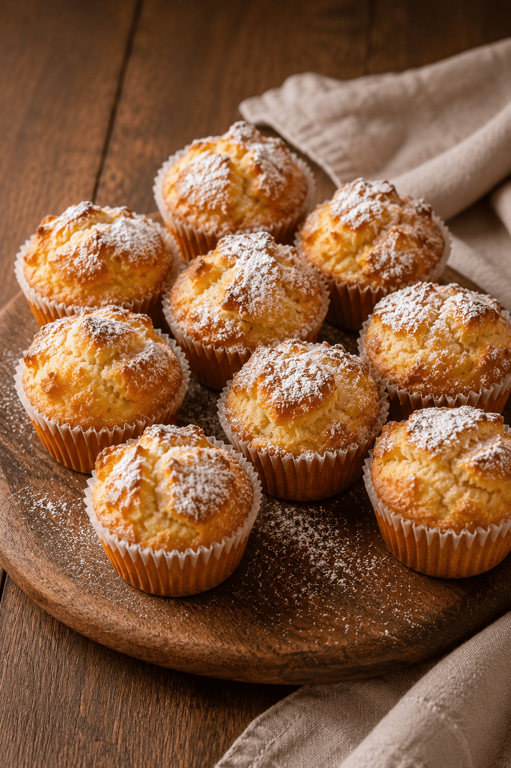 Apfel Quark Muffins für 6 Personen