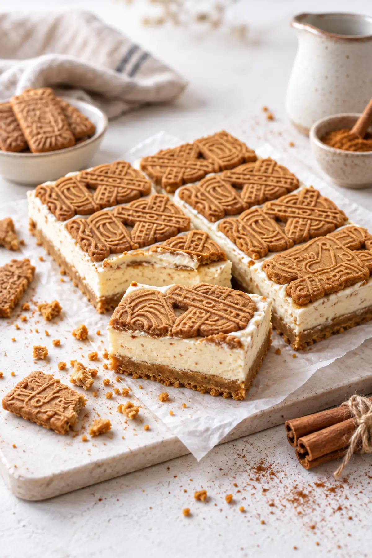 Apfelkuchen mit Spekulatius