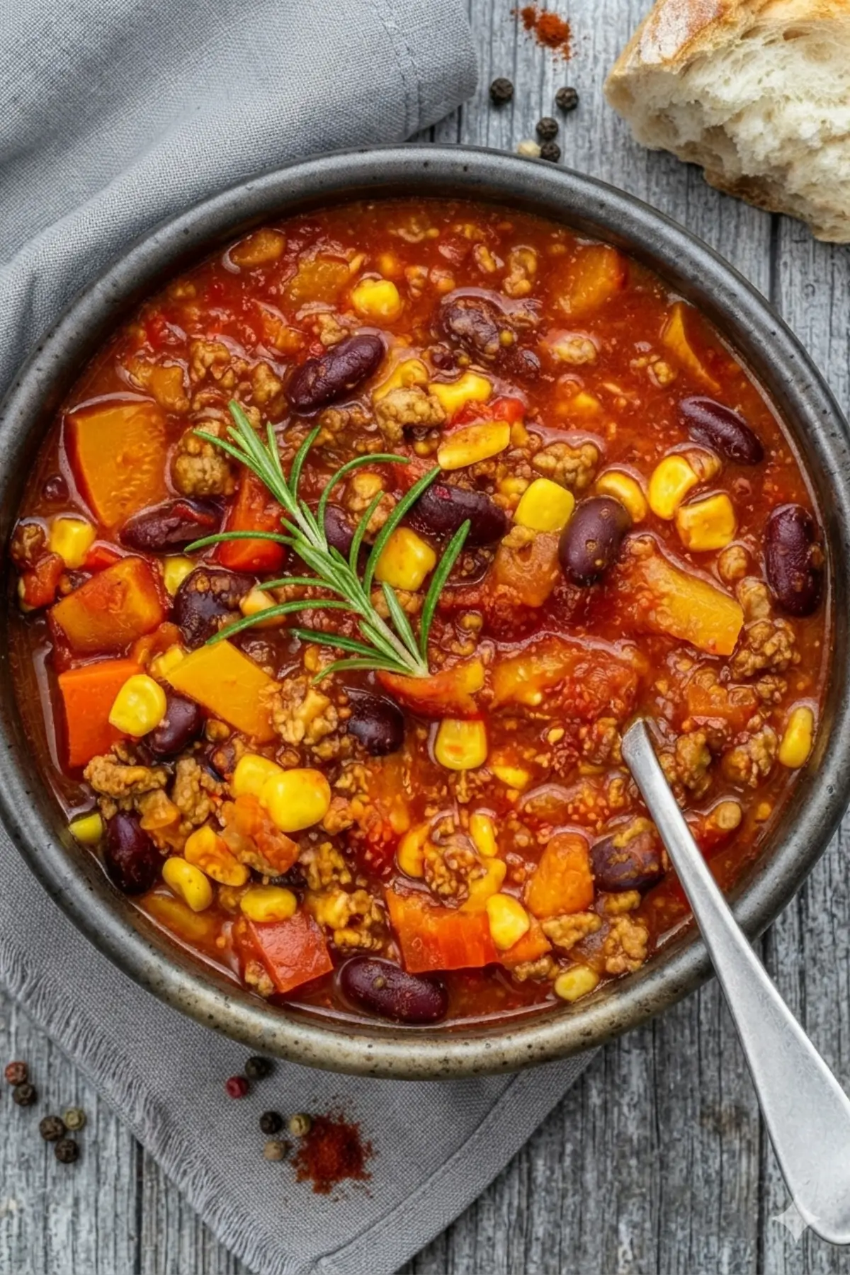 Chili con Kürbis