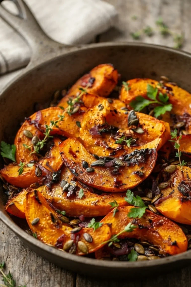Kürbisgemüse vom Blech: Einfaches und leckeres Ofenrezept