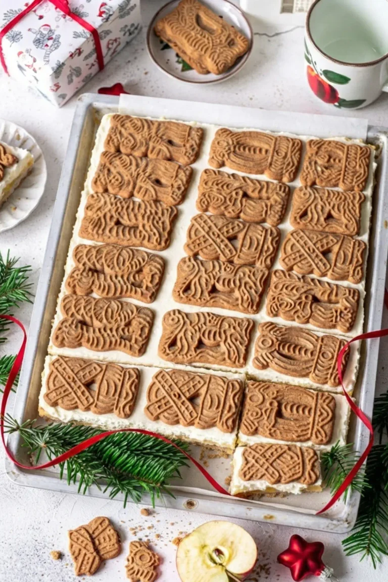 Spekulatius-Apfelkuchen vom Blech: Einfaches Weihnachtsrezept