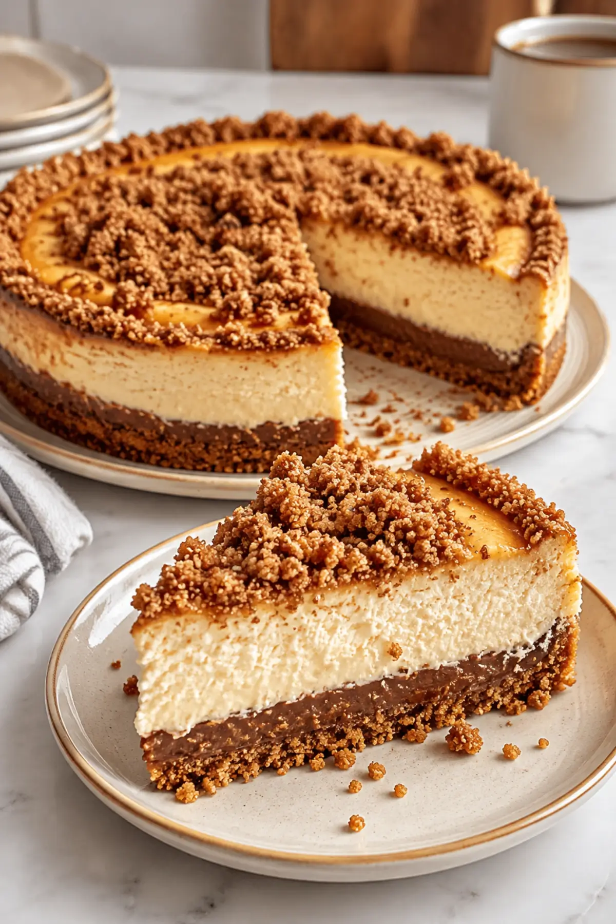 Spekulatius Käsekuchen